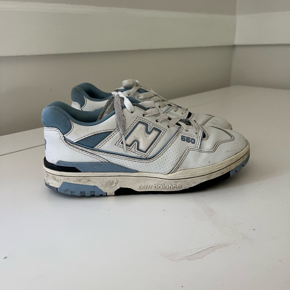 New Balance 550 UNC White University Blue BB550HL1 Women’s Size 10